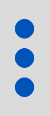 The more menu; three vertical blue dots on a grey background.